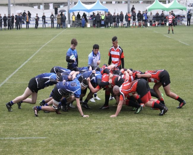 別府市制100周年記念事業　姉妹都市からのラグビー部員 (U15) を招き地元学生と試合を実施します。『2024温泉姉妹都市ラグビー交流事業』