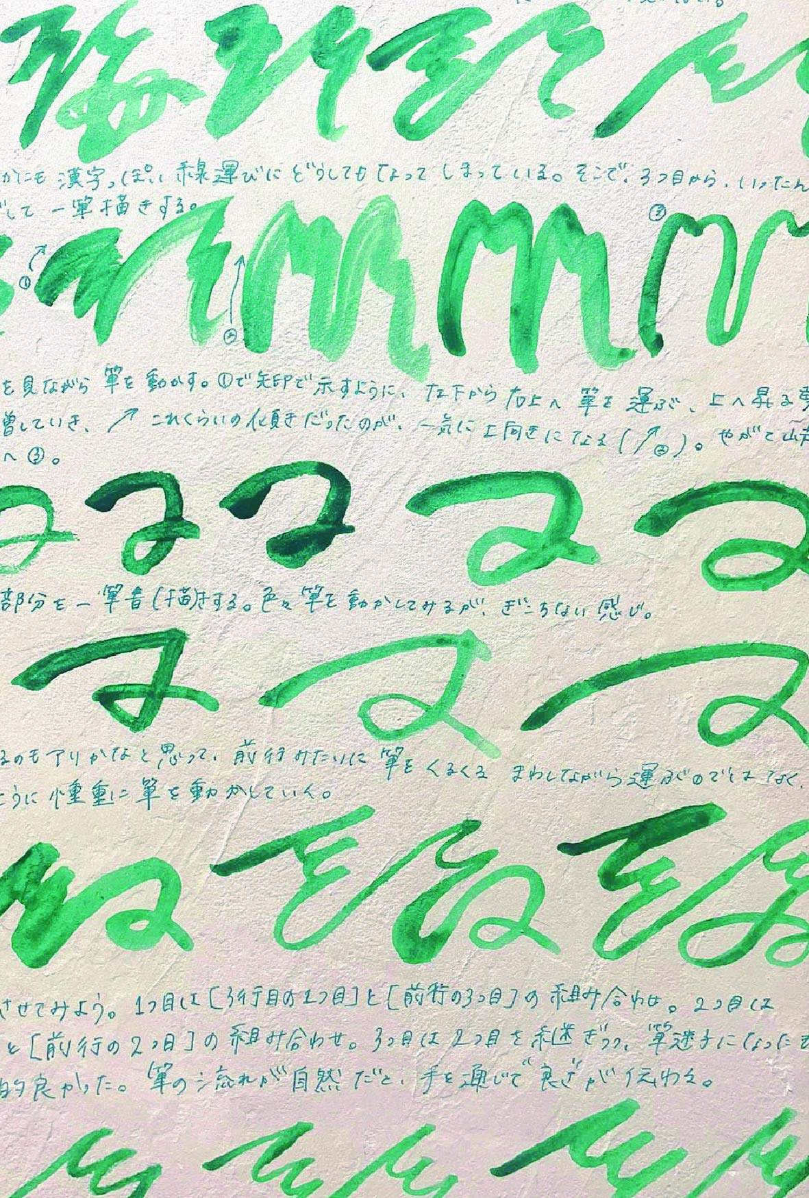 令和７年度『TRANSIT』企画公募採択企画 vol.7 榎本有乃 個展『筆で思考する』