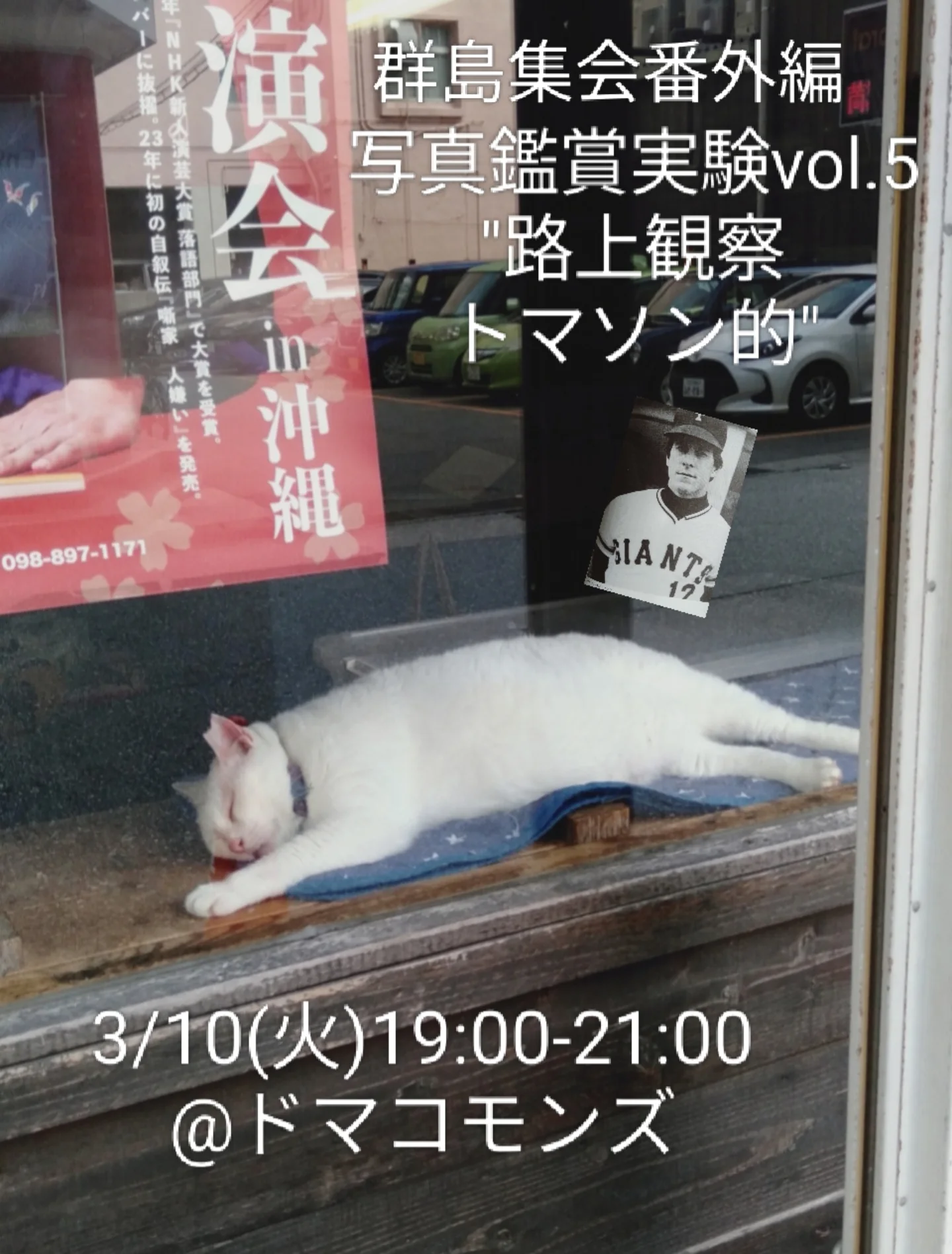 『群島集会番外編 写真鑑賞実験vol.5 “路上観察 トマソン的”』